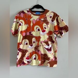 Tokyo Disney Resort Chip N Dale Tshirt Size Small